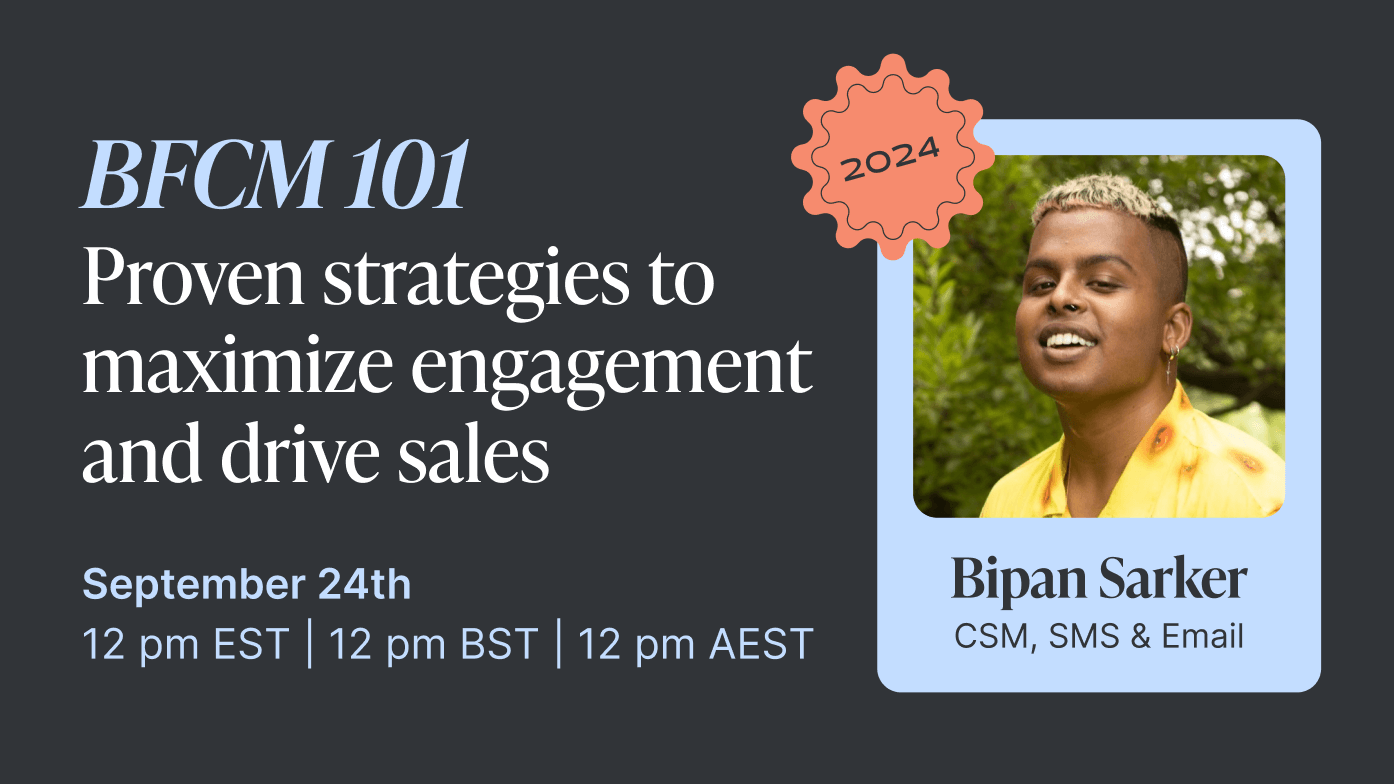 For LP BFCM 101 Webinar 9